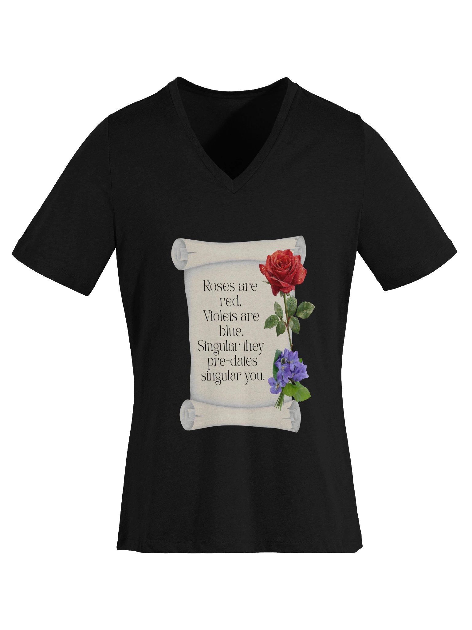 Singular they (front, v-neck) product image (42)