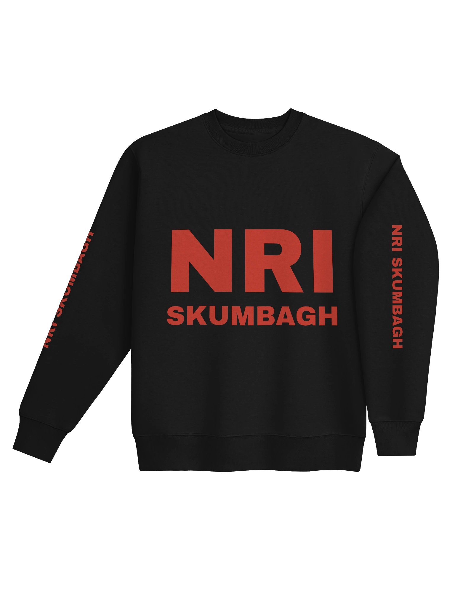 nri skumbagh crew neck hoodie product image (4)