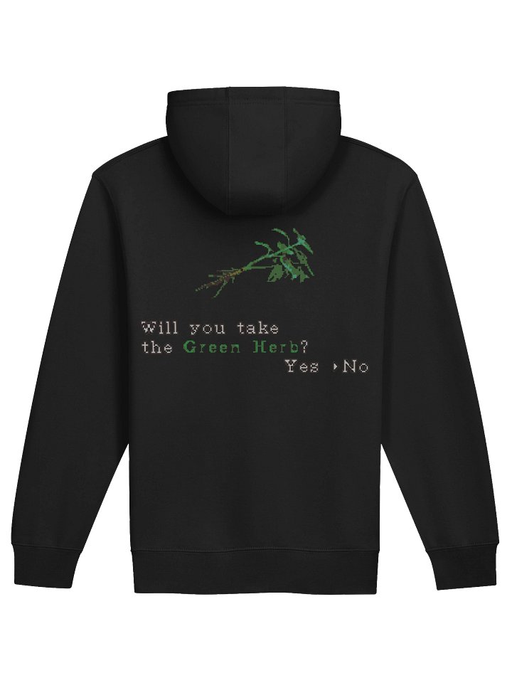 Don't Take The Green Herb Zip Hoodie product image (1)