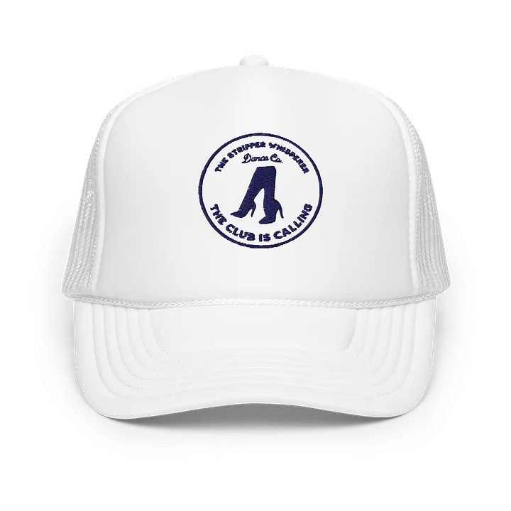 the club is calling puff print trucker hat product image (1)