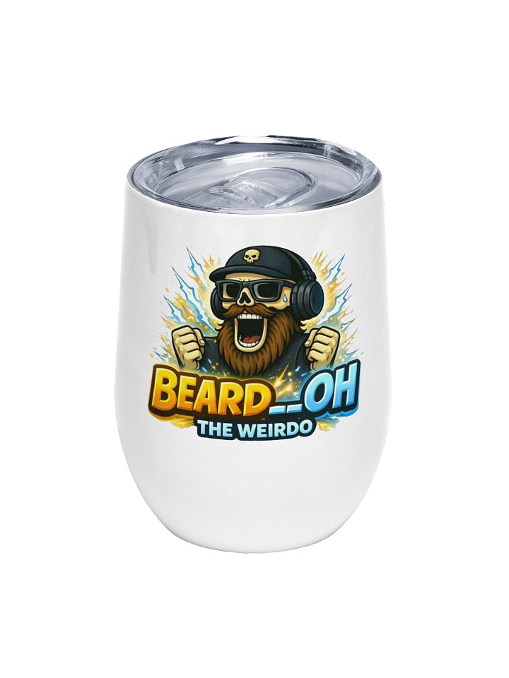Beard__Oh Wine Tumbler product image (1)