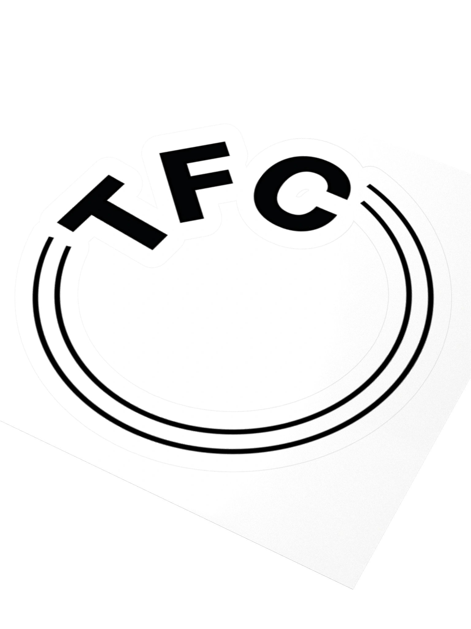 TFC monogram sticker product image (3)