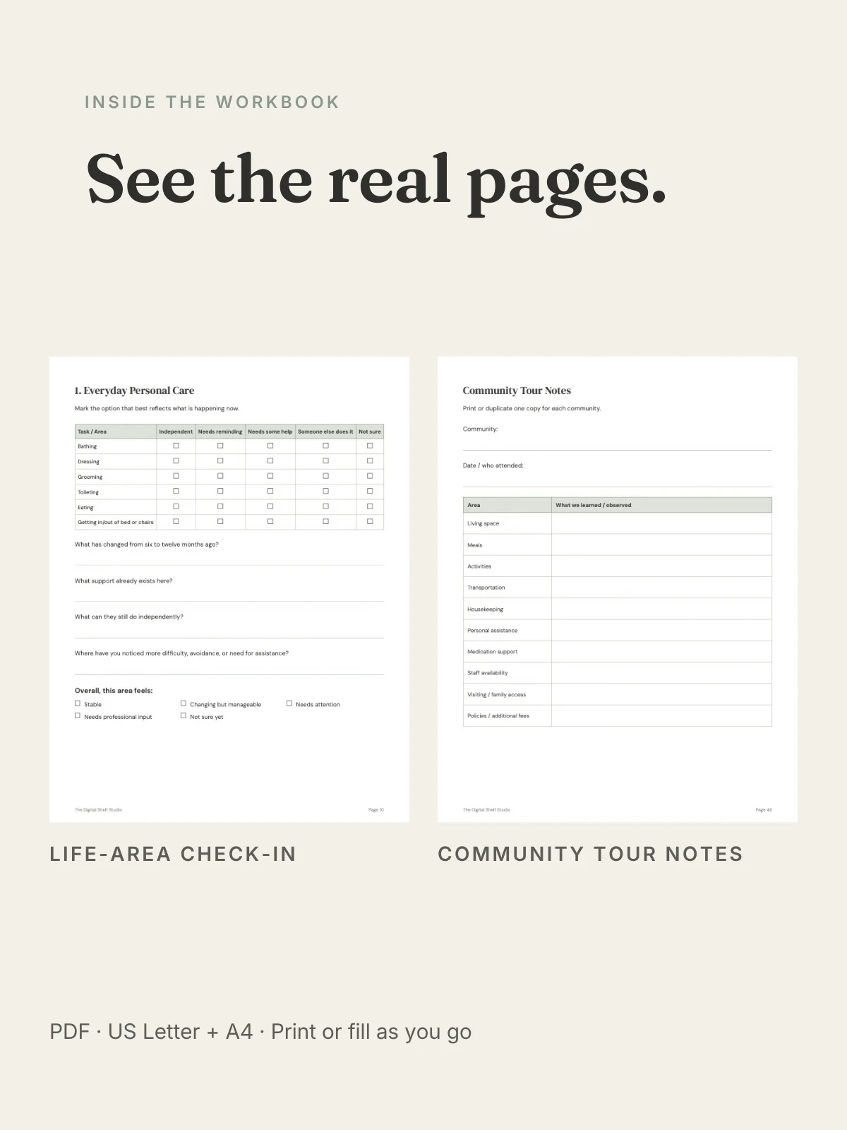 Is It Time for More Help? — A Family Decision Workbook product image (6)