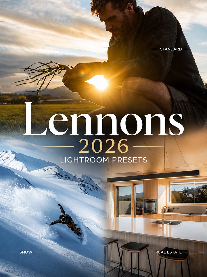 Lennons 2026 Lightroom Presets Pack product image (1)