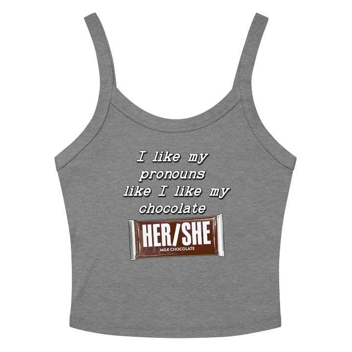 Her/She Crop Tank product image (13)
