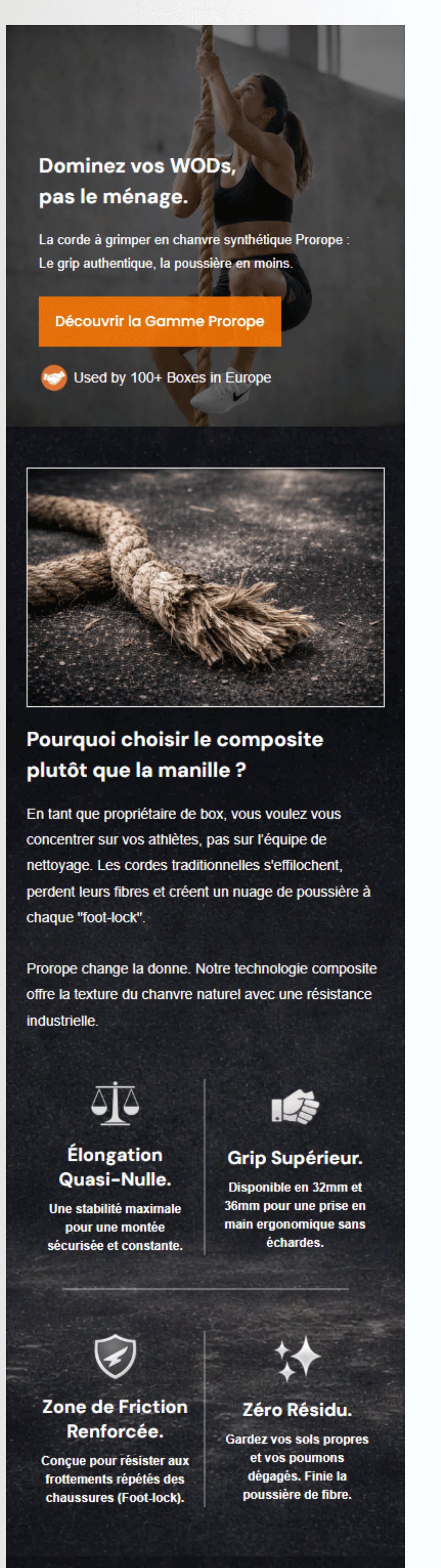 CRO Optimized Product Page for Rope Brands | GemPages Template product image (2)