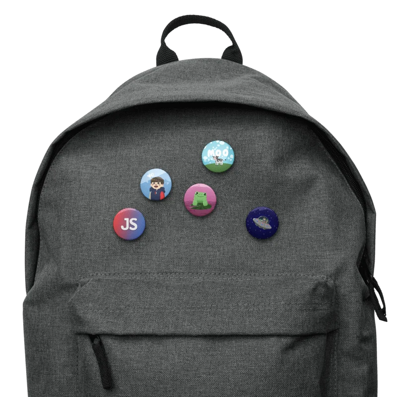 The JacobStreams Pin Badge Set product image (3)