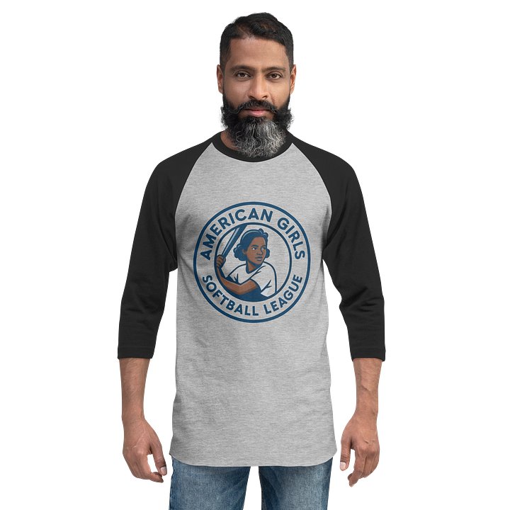 AGSL/Marie Roach Logo Legacy Collection Tultex Fine Jersey Raglan Tee product image (9)