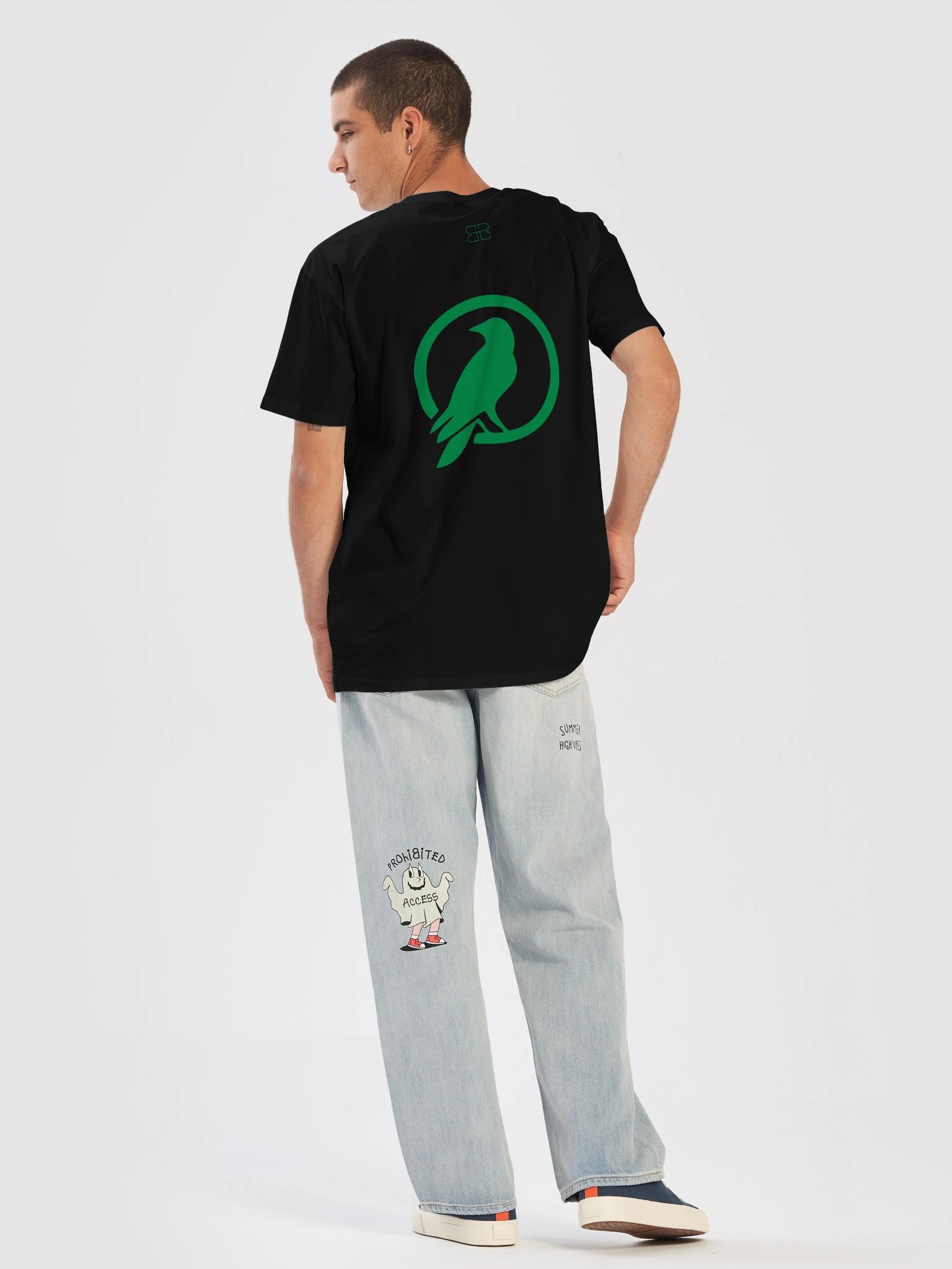 RAVEN GREEN IMAGE CIRCLE T-Shirt product image (6)