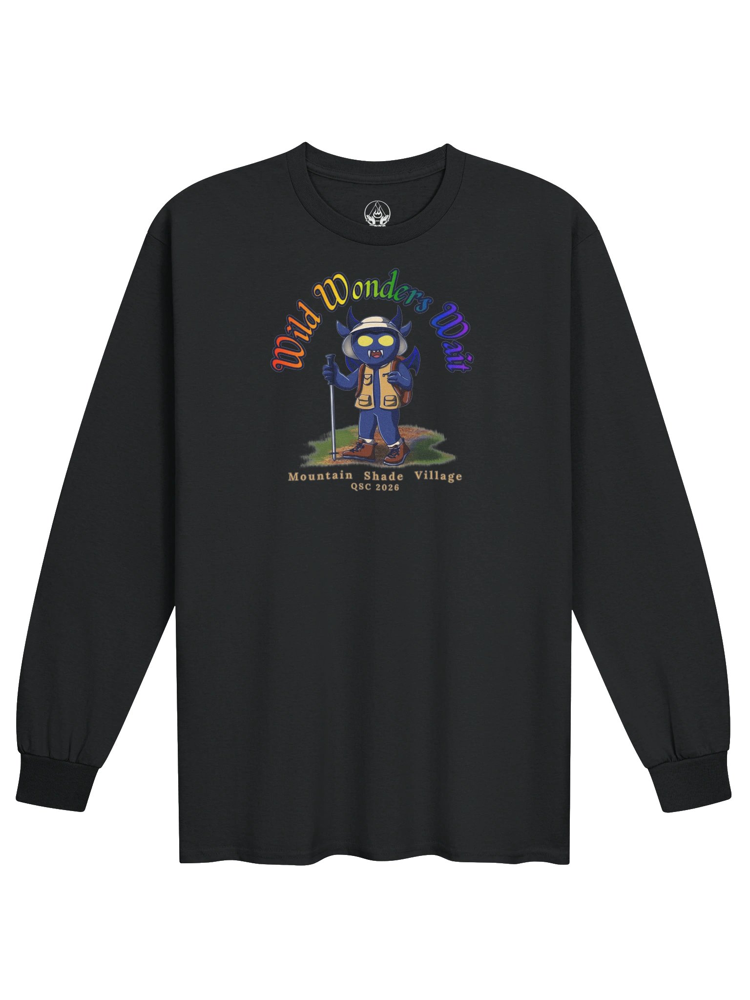 Wild Wonders Wait Long Sleeve Tee (Dark) product image (4)