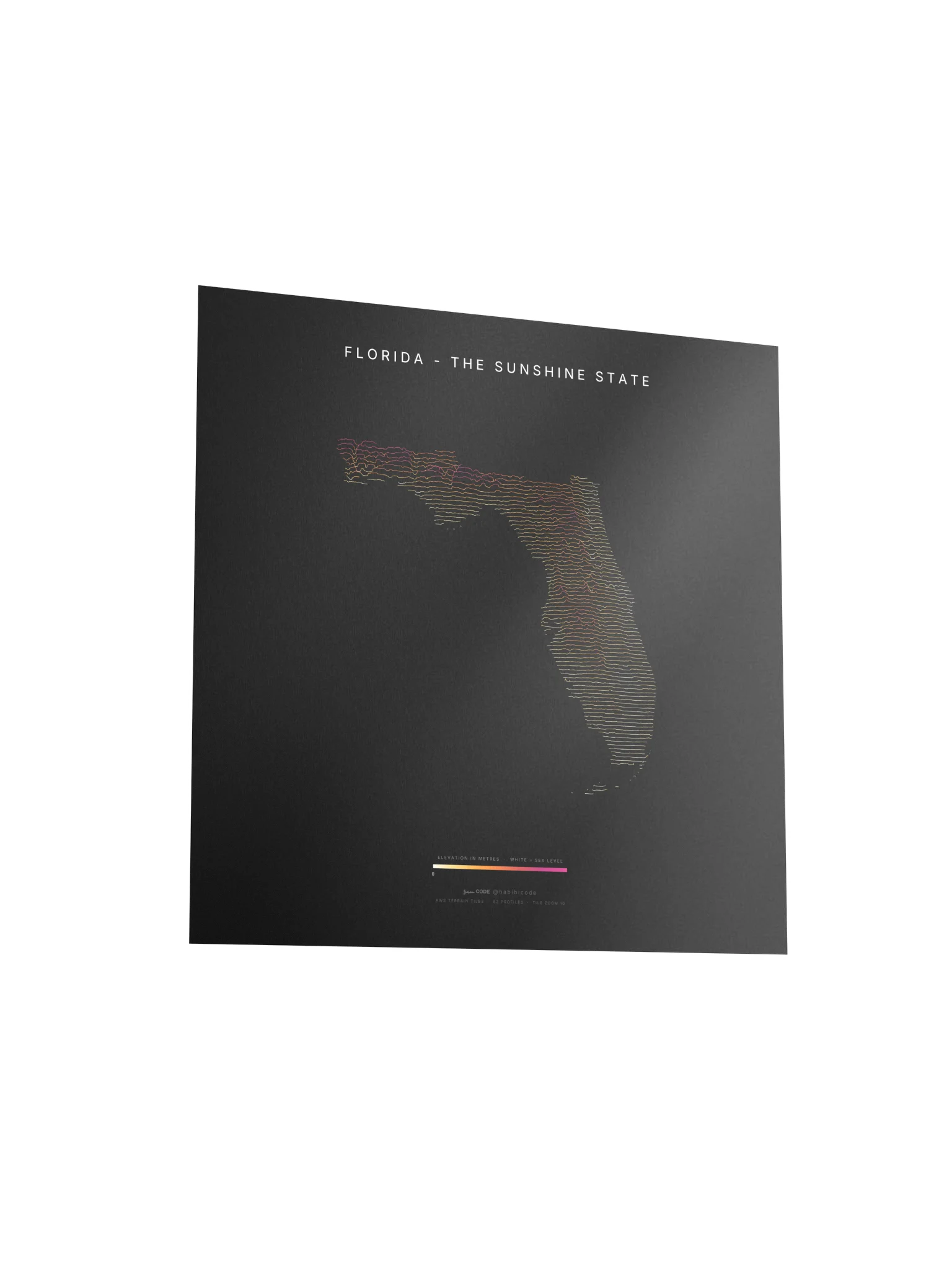 Ridgeline Poster - Florida product image (3)