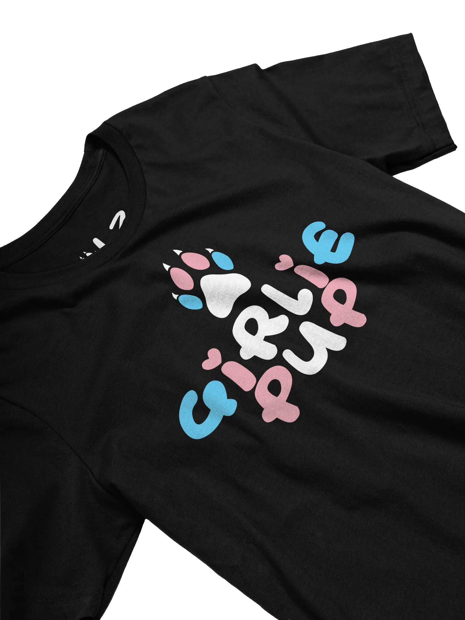 Girlie Pup Trans Paw Shirt product image (2)