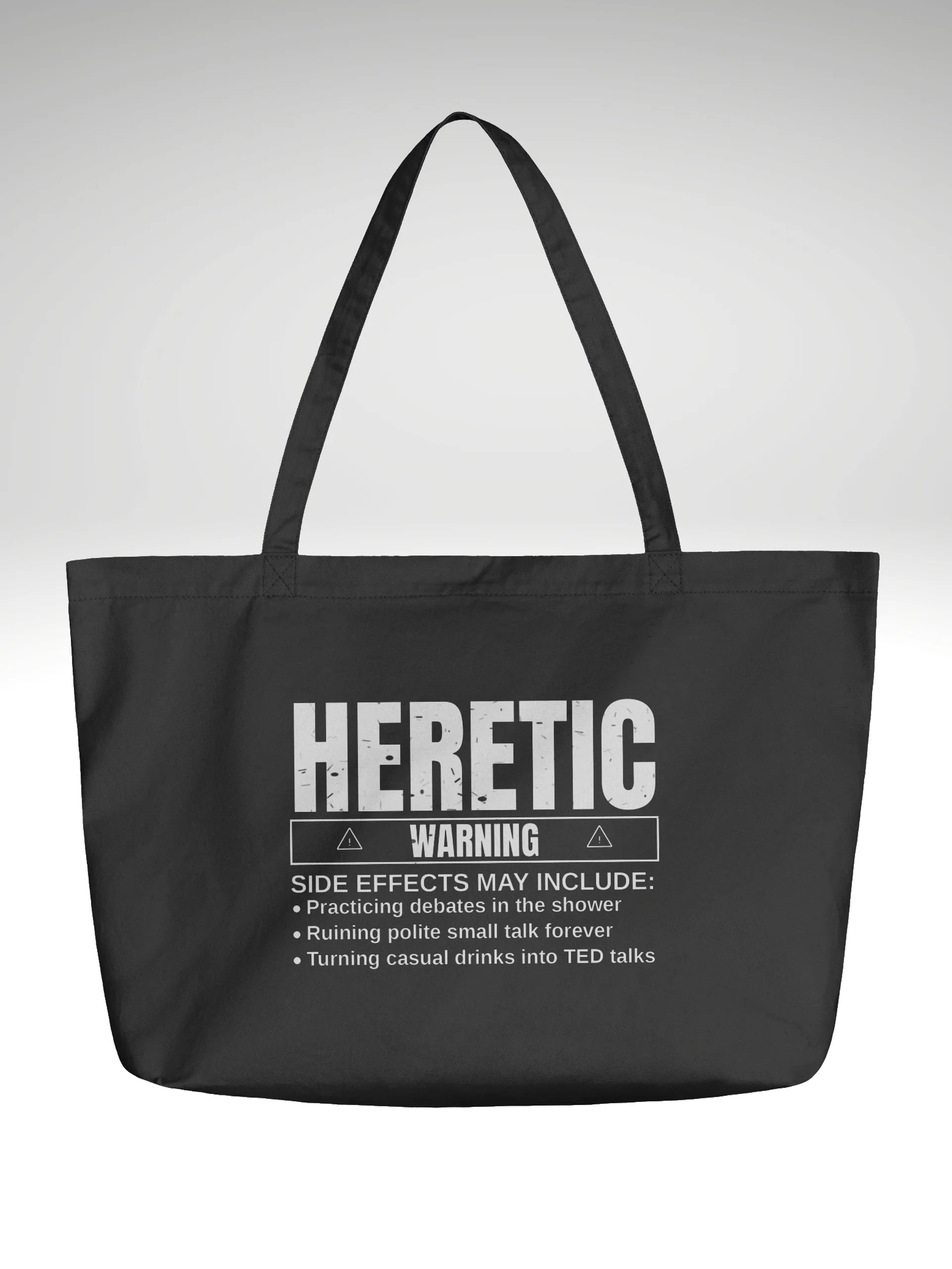 Heretic (Warning) Tote Bag product image (3)