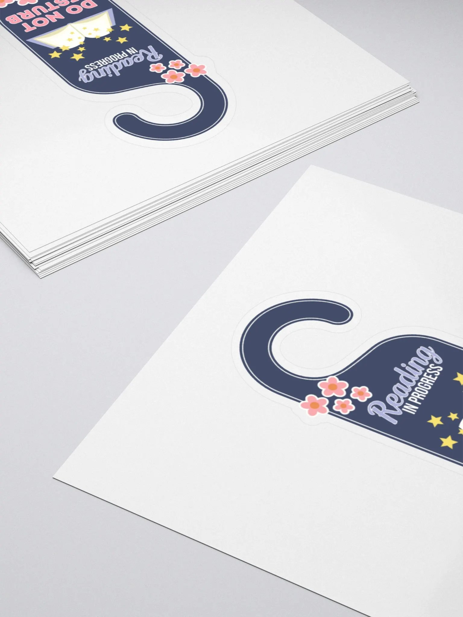 Reading in Progress - Do Not Disturb Sticker product image (4)