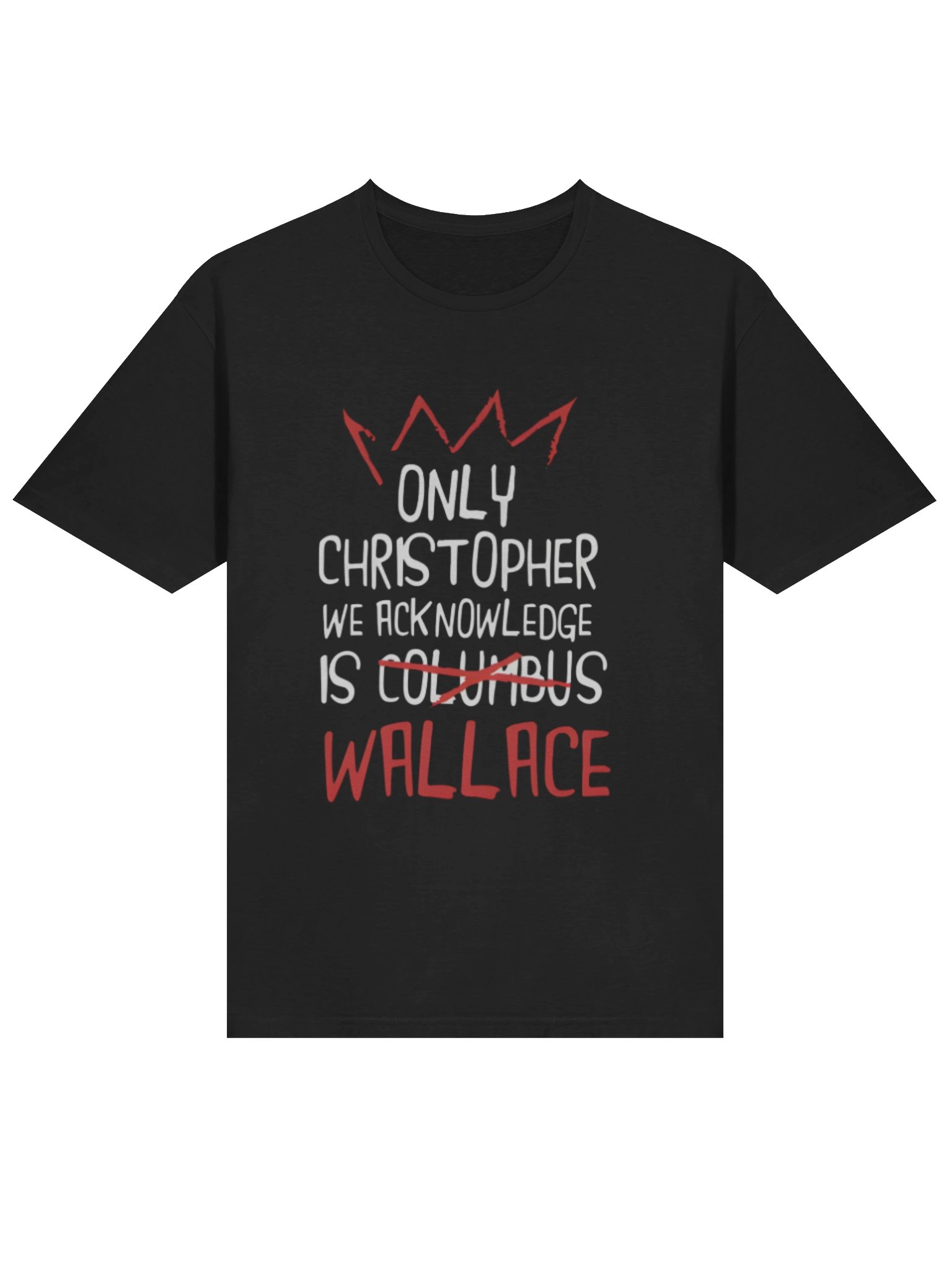 Only Christopher We Acknowledge Is Wallace Shirt product image (2)