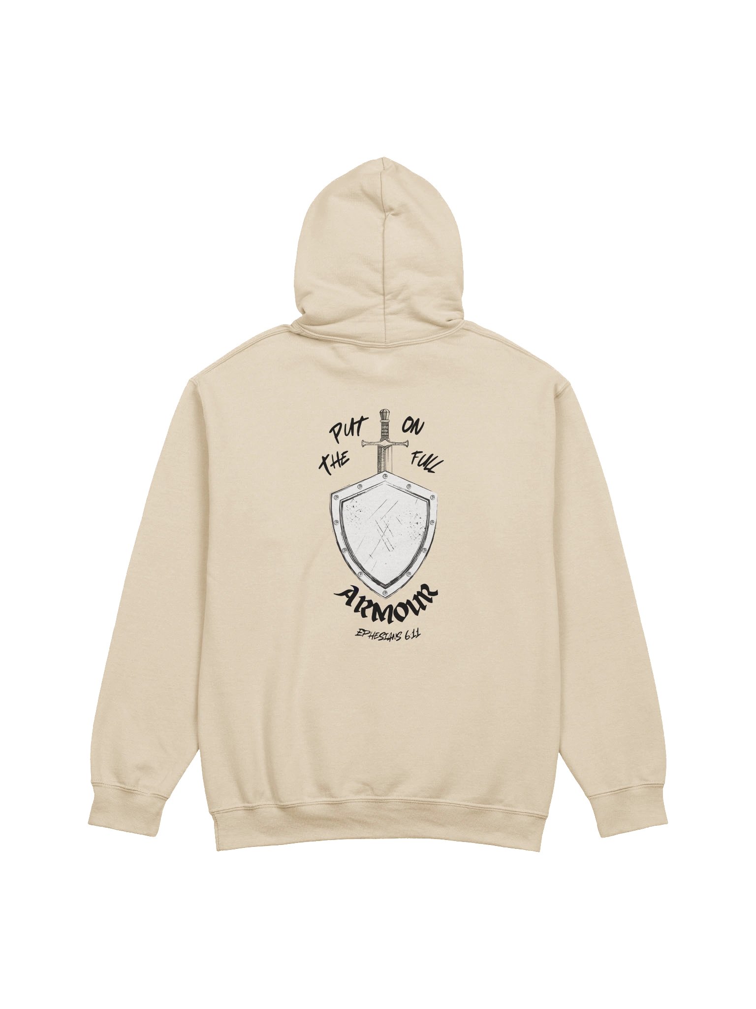 Armour of God Hoodie Tan product image (2)