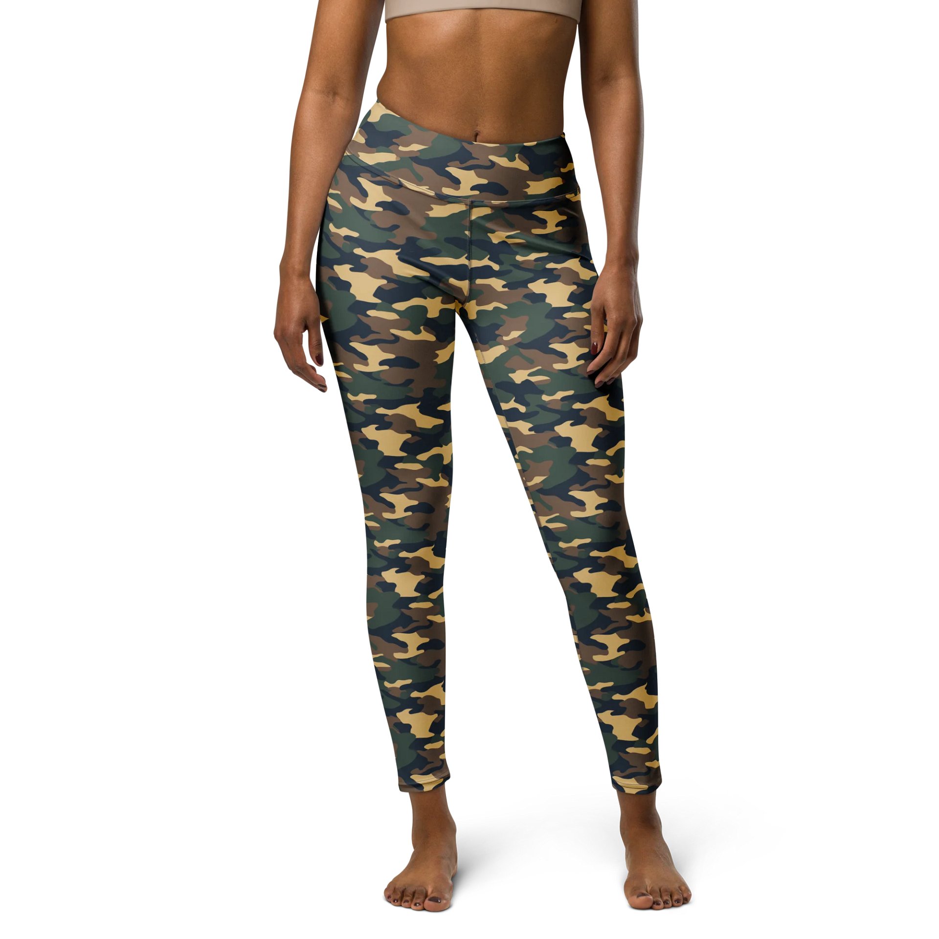 Camo Print Women’s Leggings product image (1)