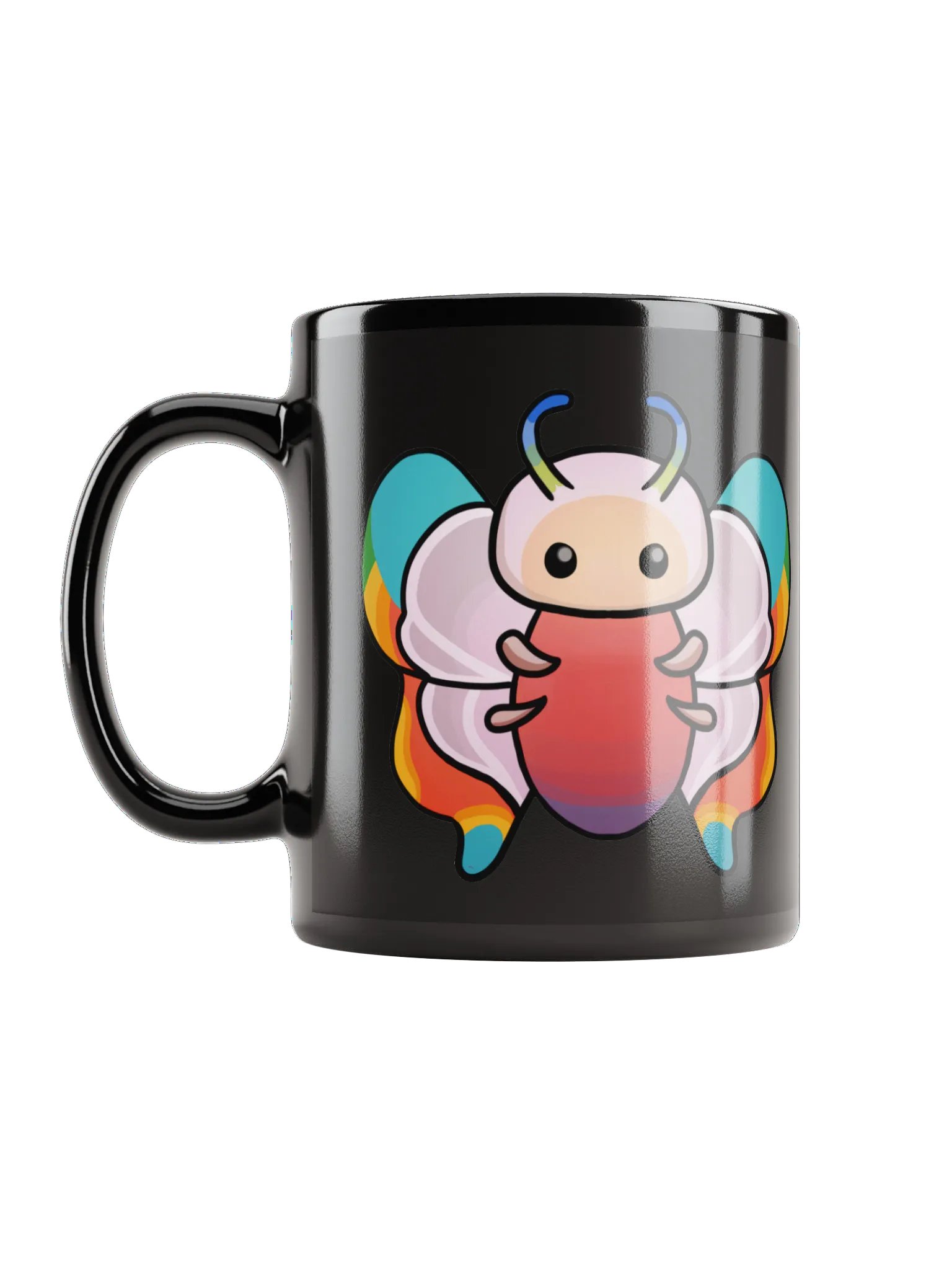 Palia Rainbow Butterfly - Black Glossy Mug product image (1)