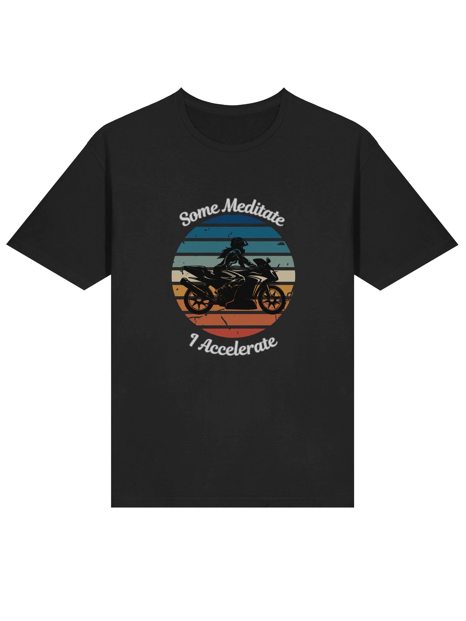 Some Meditate, I Accelerate Female T-Shirt product image (2)