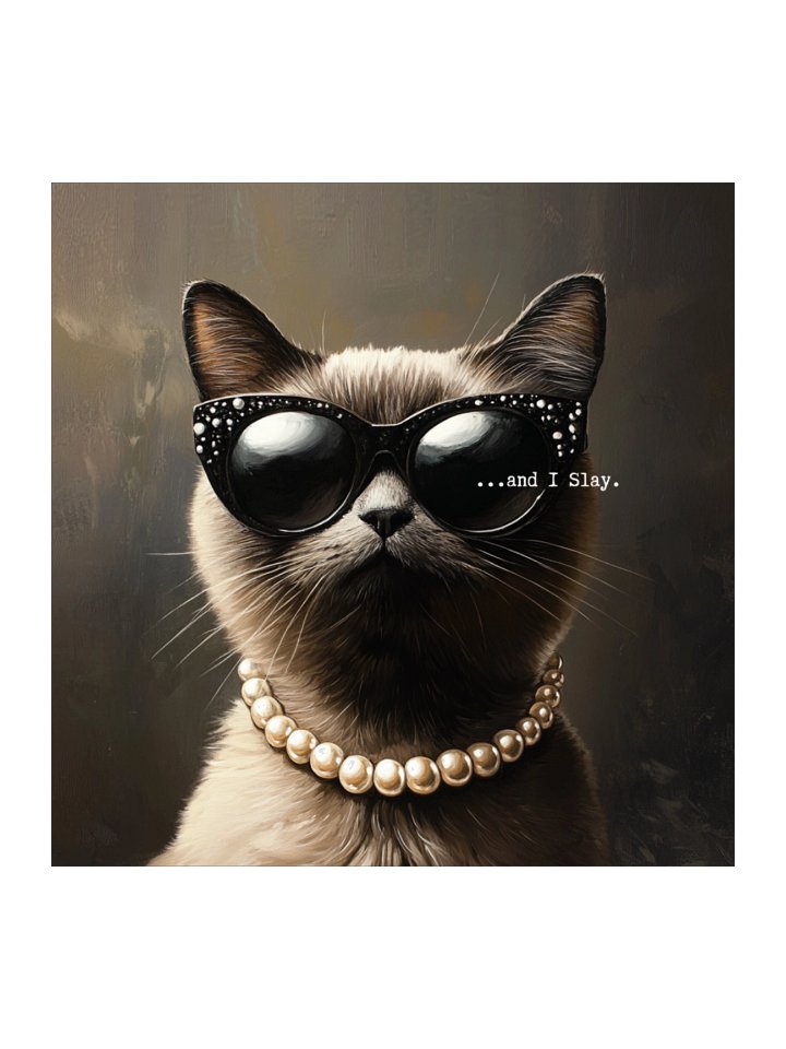 ...and I Slay: Square Sticker product image (2)