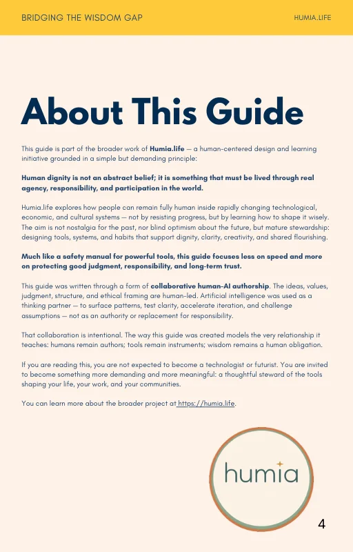 Bridging the Wisdom Gap: An ethical safety manual for the AI age product image (3)