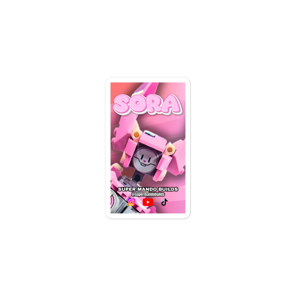 Sora Character Poster Sticker product image (1)
