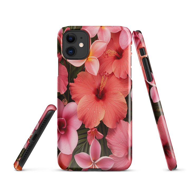 Hybiscus floral iPhone snapcase product image (1)