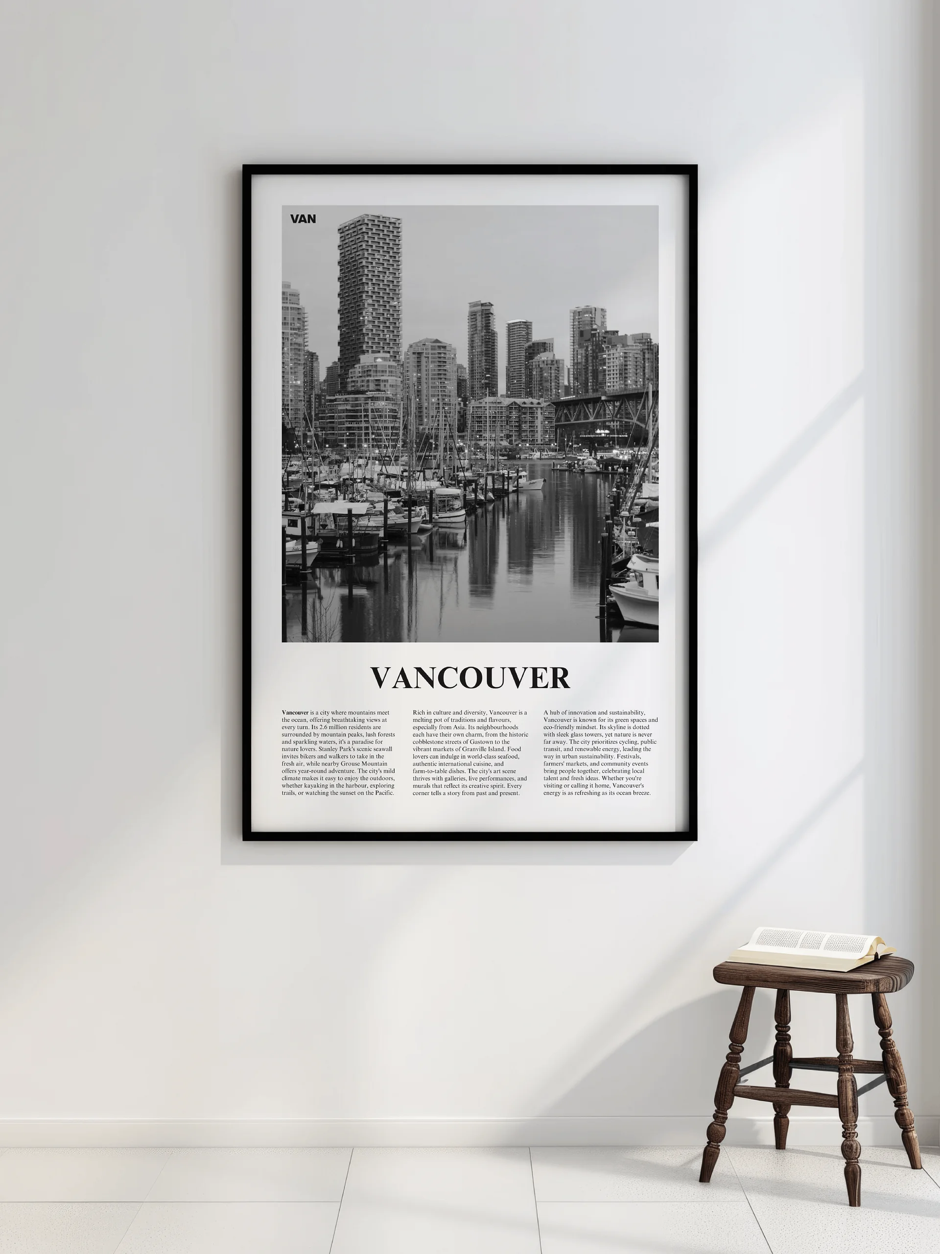 Vancouver 04 Newspaper Poster product image (2)