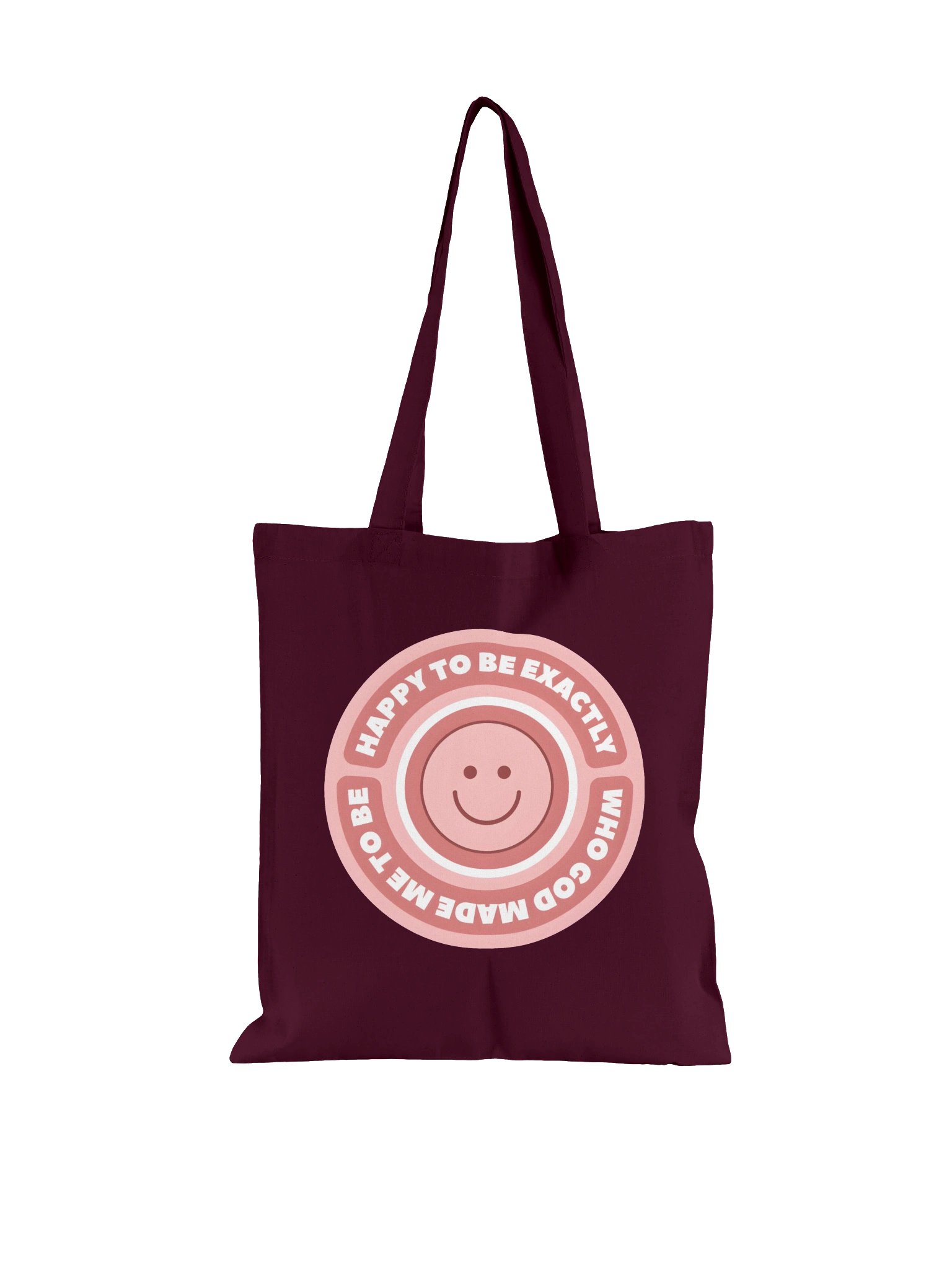 Happy to Be Exactly Who God Made Me to Be Tote Bag product image (1)