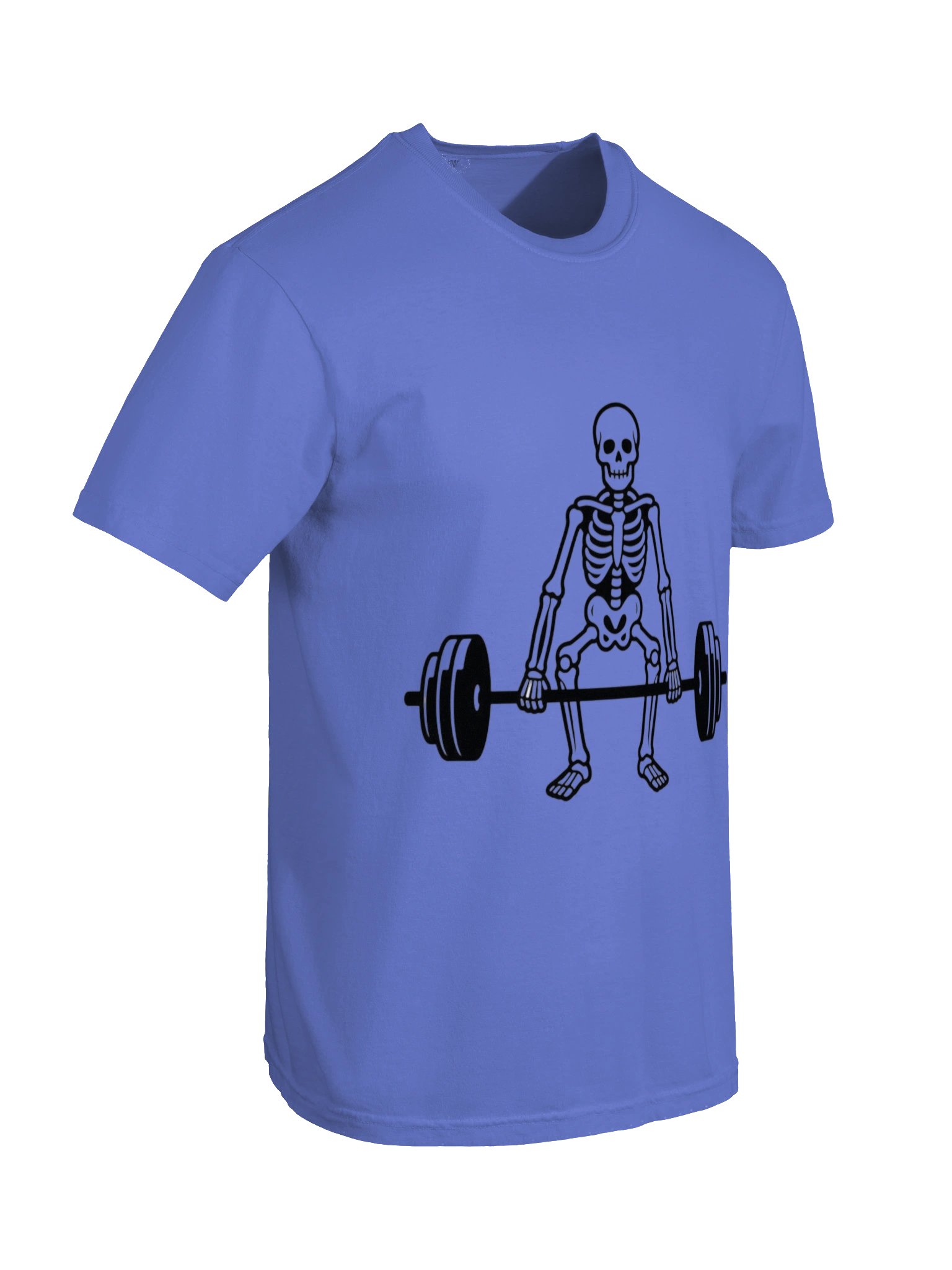 Skeleton Deadlift Funny Gym Tee product image (10)