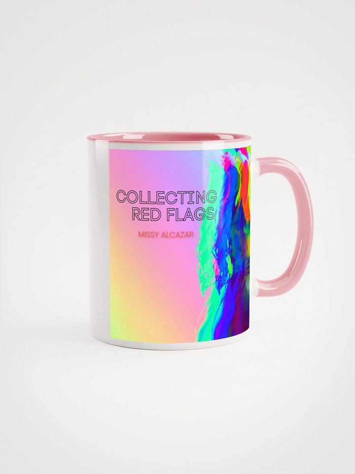 Collecting Red Flags enamel mug product image (2)
