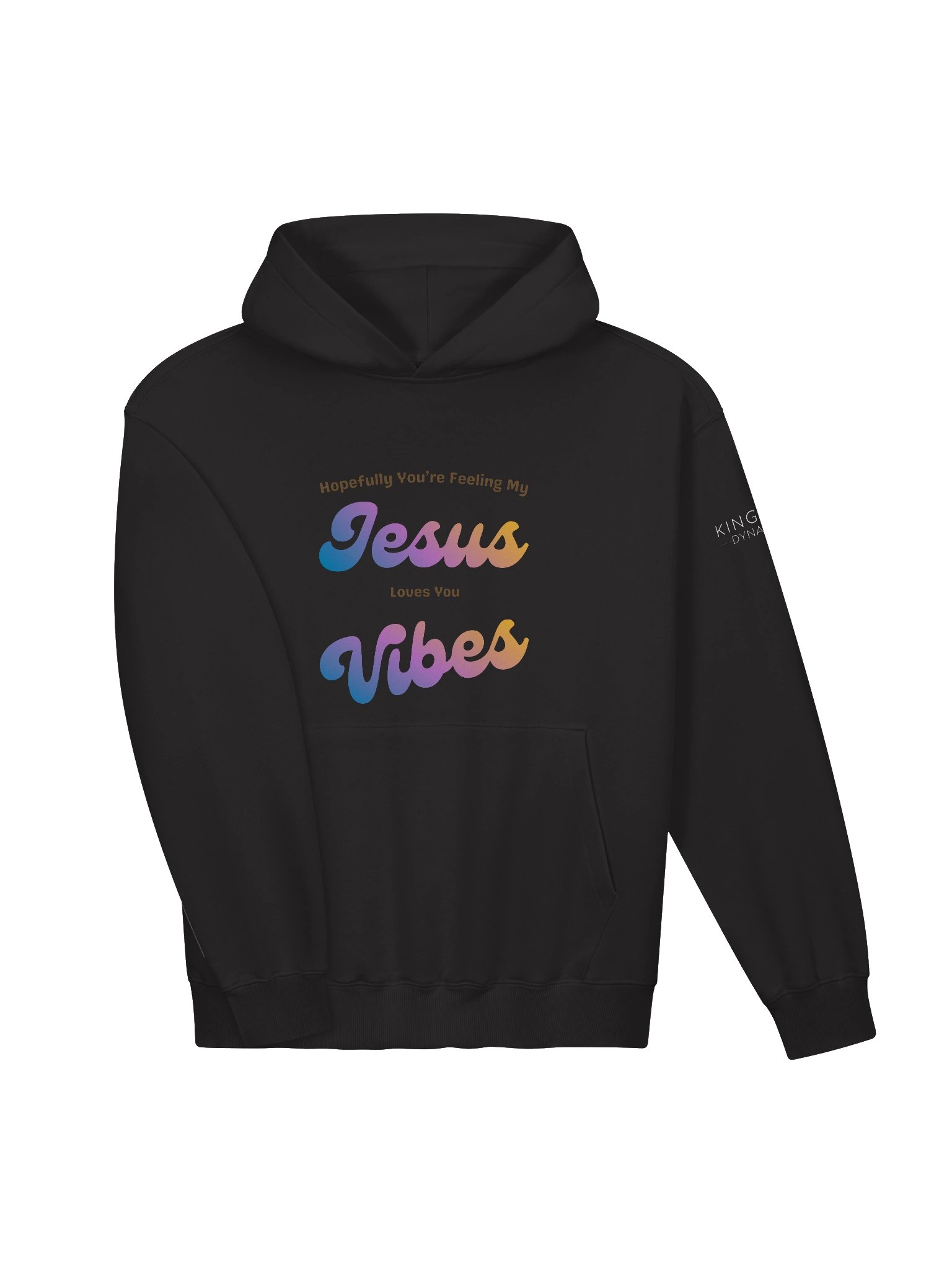 Jesus Vibes Warm Hoodie - Dark product image (3)