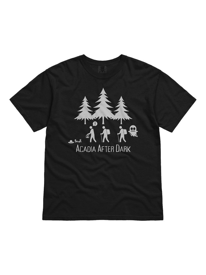 Acadia After Dark Hiking with Ghosts Tee product image (4)