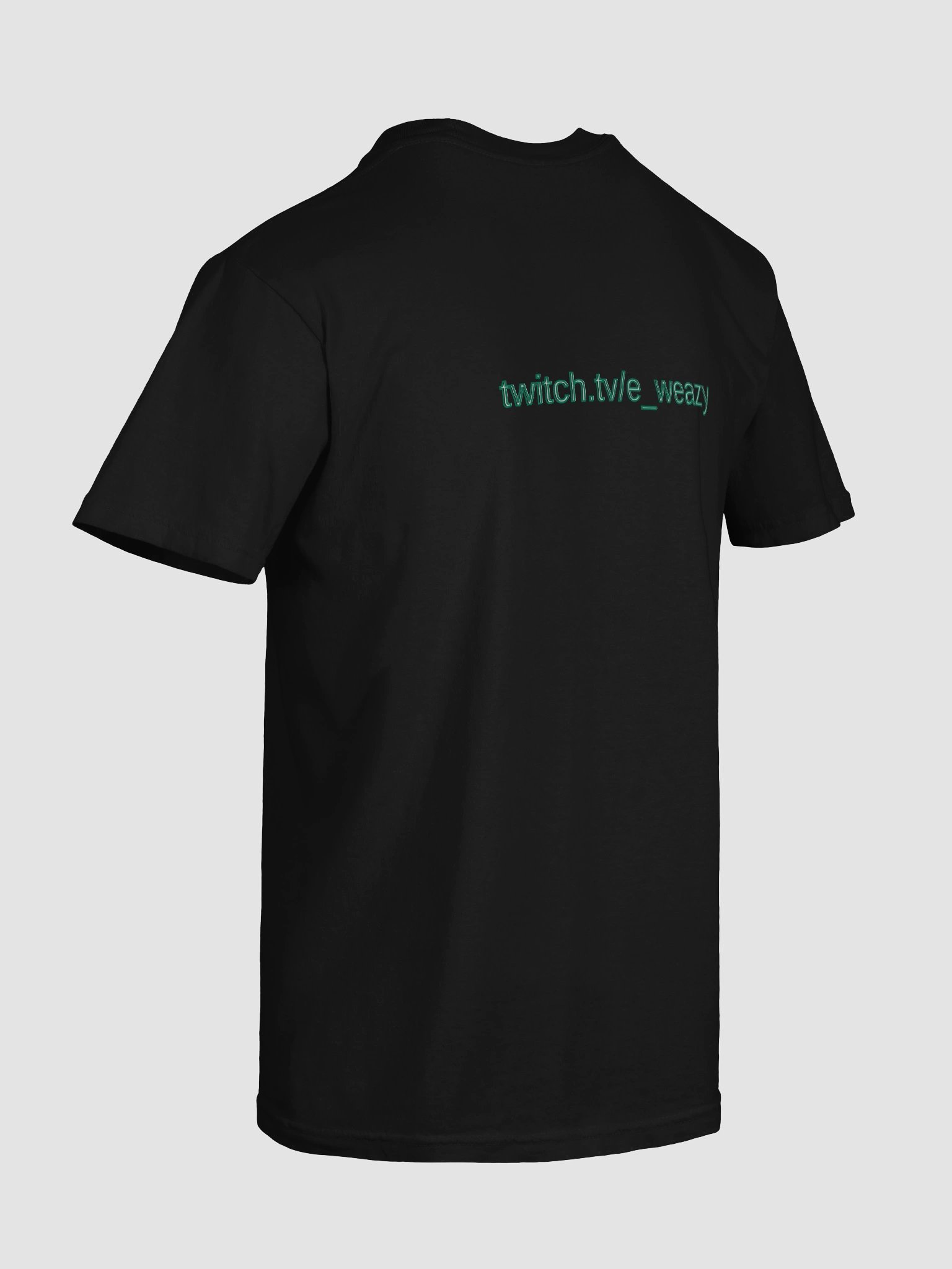 EWeazy's Plain Black Tee product image (10)