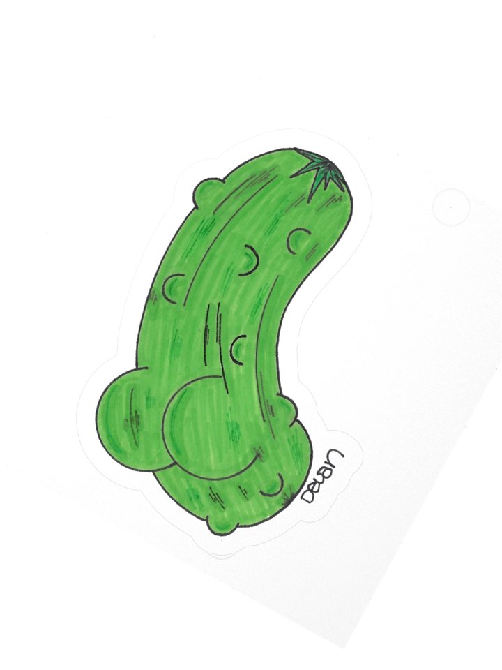 Butts: Pickle Sticker product image (2)