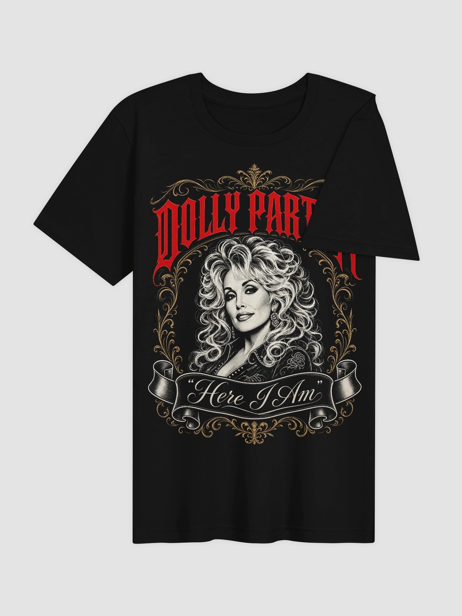 Dolly Parton Portrait Music Legend Vintage Dollywood T-Shirt product image (35)