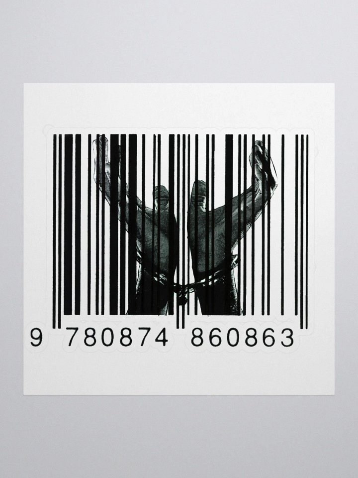 Chained By Capitalism - Kiss Cut Stickers product image (2)