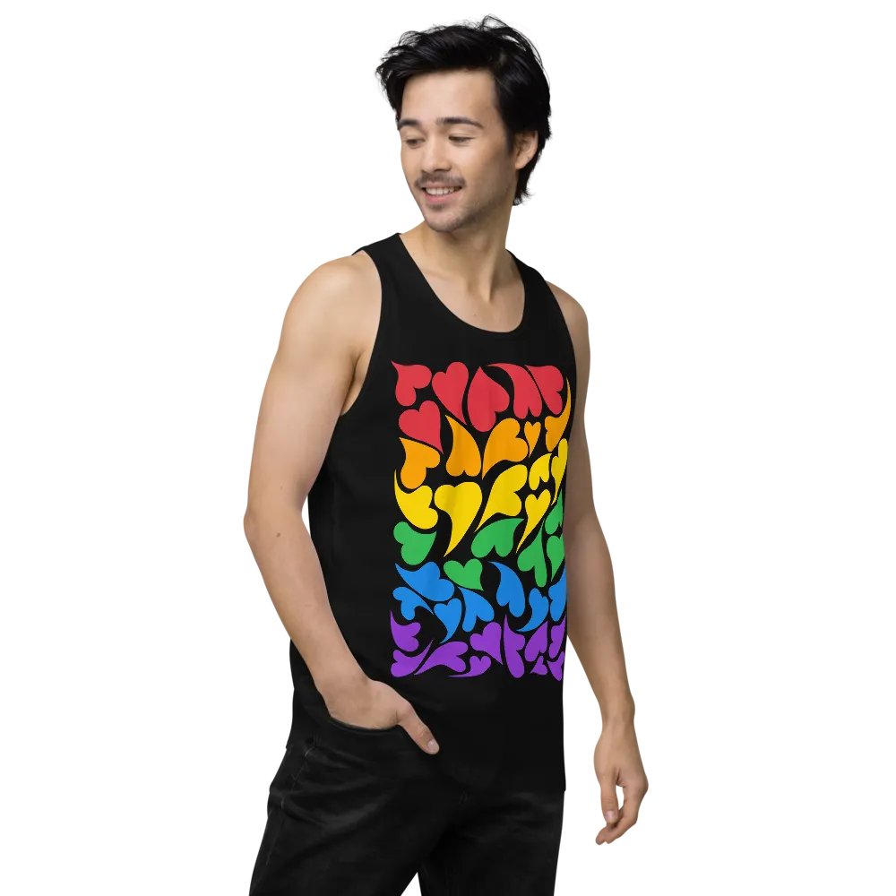 Nestled PRIDE Rainbow Tank Top product image (6)