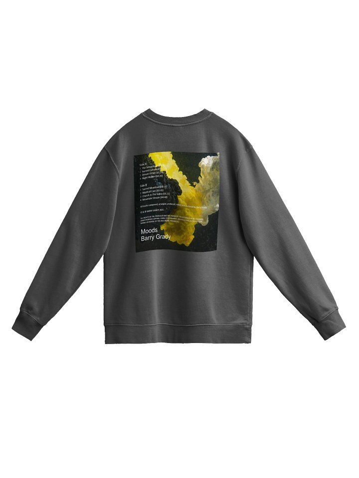 'Moods I' Vintage Pigment Dyed Crew Sweatshirt product image (2)