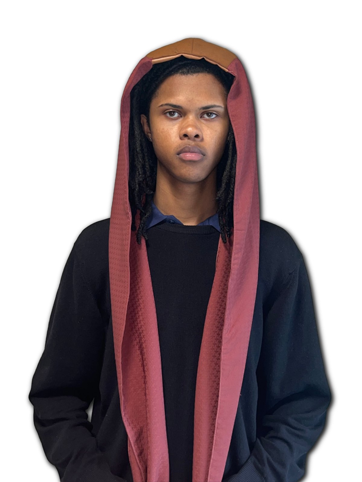 Pege Scarf - Two Tone Brown product image (3)