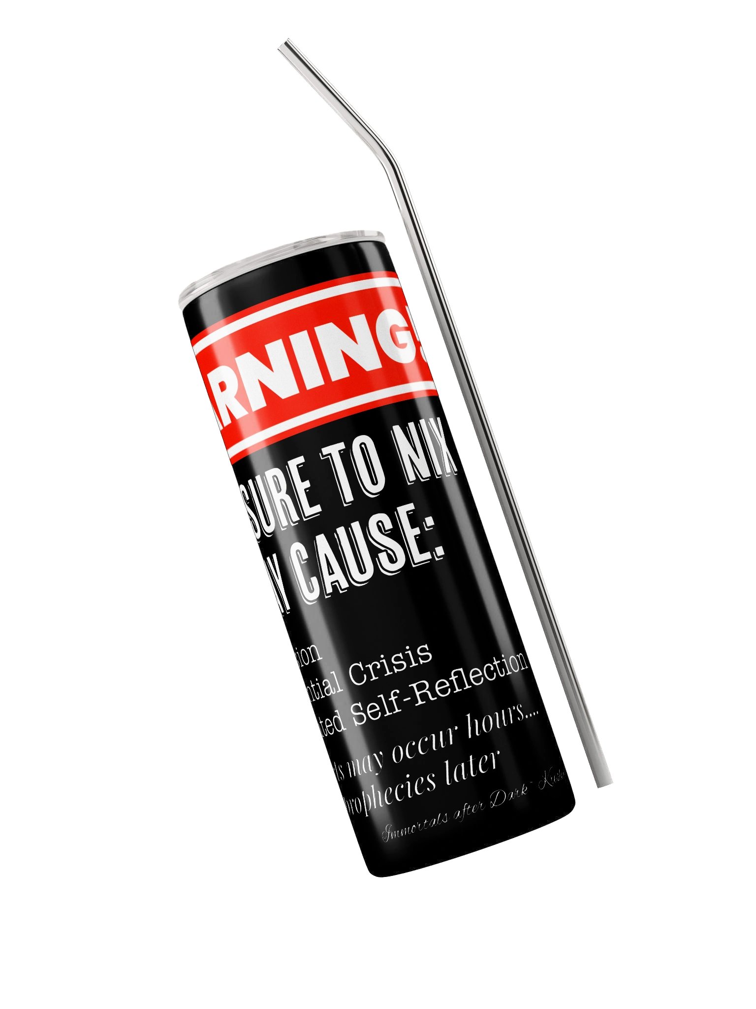 Nix Warning Label Tumbler product image (4)