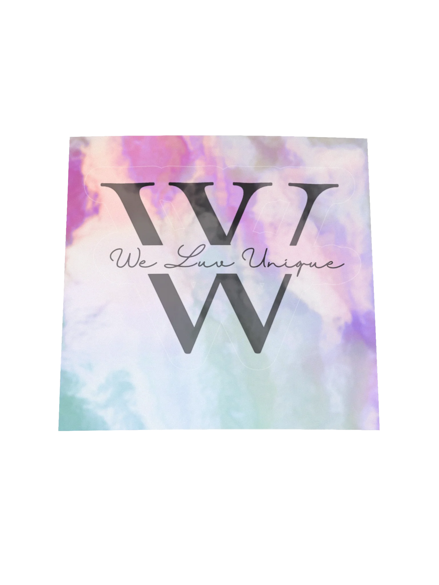 WLU Kiss-Cut Holographic Sticker product image (2)