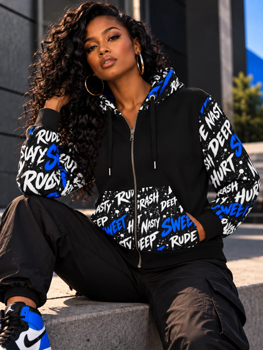 Whole Person Energy — Eternal Love Signature Unisex Hoodie - Black product image (2)