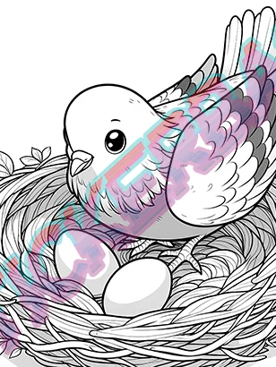 Nest mit Eiern product image (1)