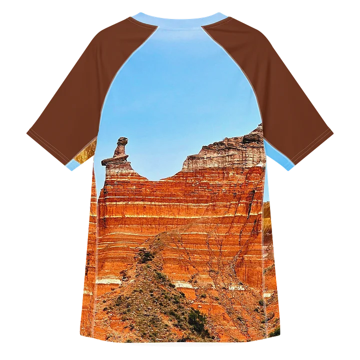 Palo Duro Canyon Men's Short Sleeve Rash Guard product image (2)