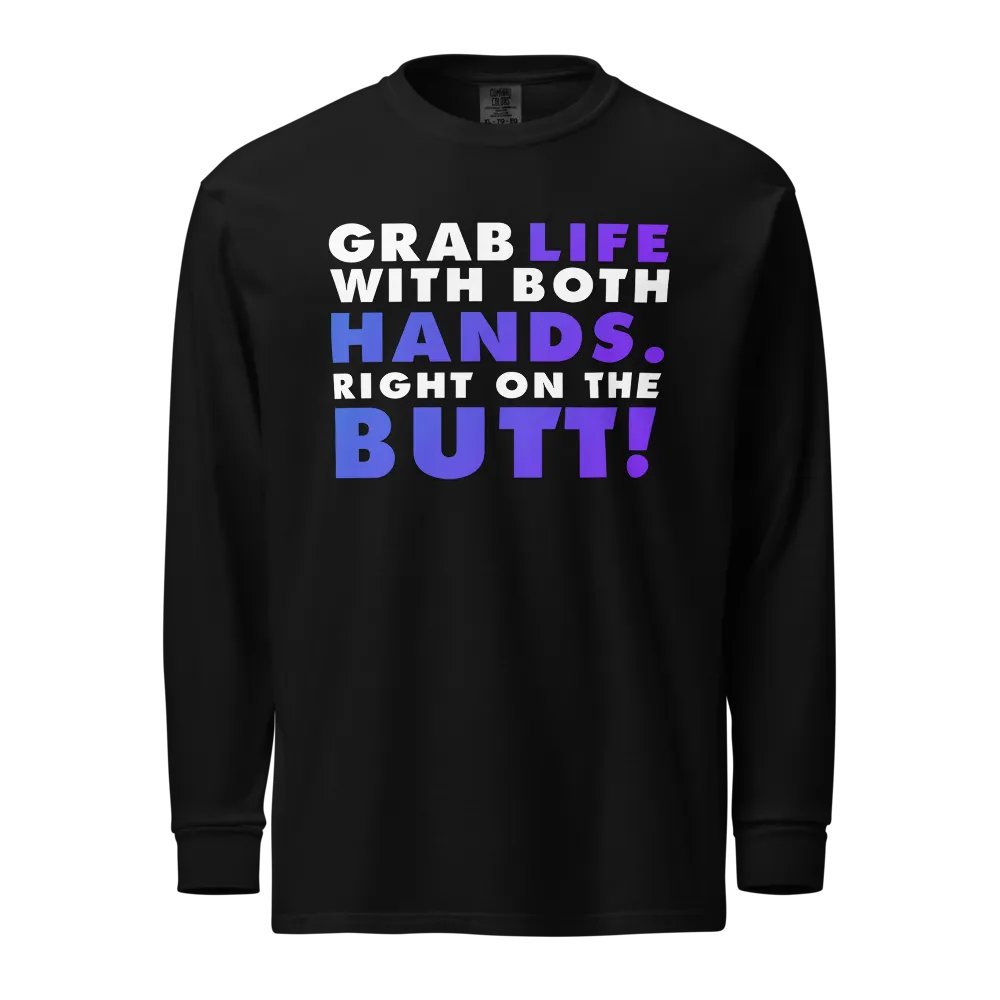 Both Hands Unisex Heavyweight Long Sleeve product image (1)
