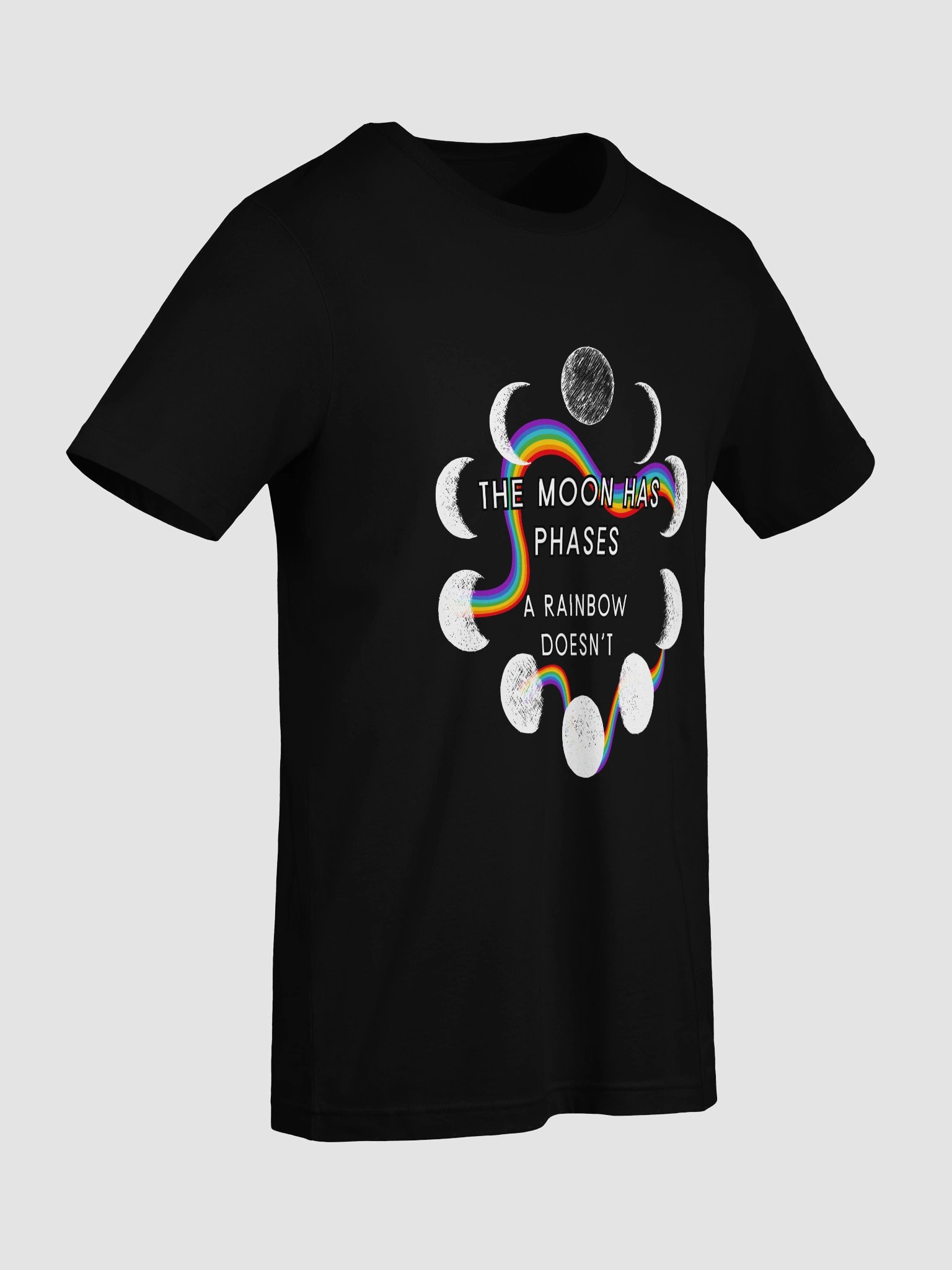Moon Phases Rainbow T-Shirt product image (33)