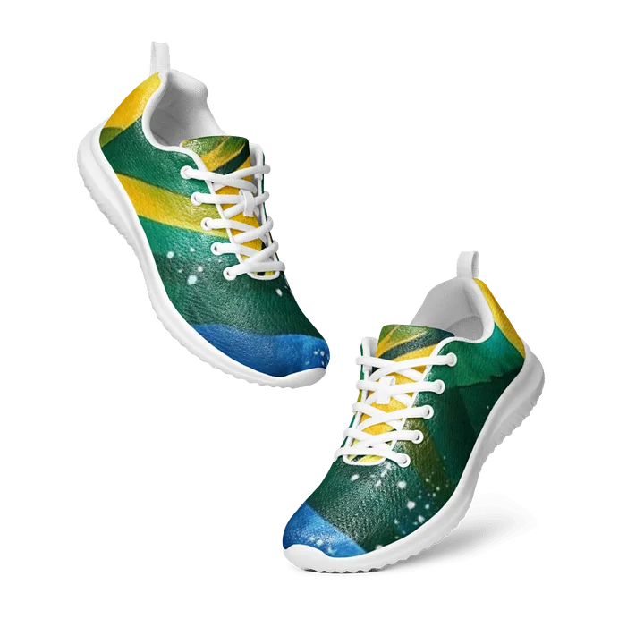 Abstract Diplomat Print - SVG - Caribbean Apples | Women's Athletic Shoes product image (1)