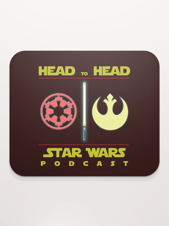 Official Head To Head: A Star Wars Podcast Mouse Pad product image (2)