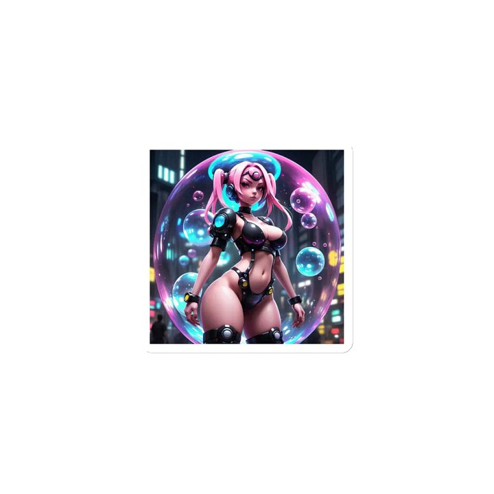 Neon Bubblegum Dream Die-Cut Magnets product image (1)